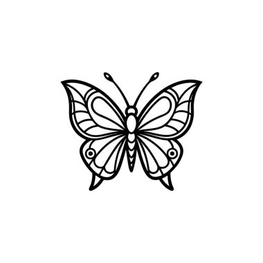 Kelebek vektör sanat ve illüstrasyon  