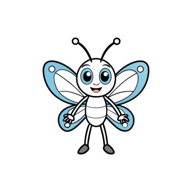 Kelebek vektör sanat ve illüstrasyon  