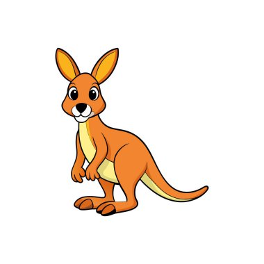 kanguru vektör sanatı ve çizimi 