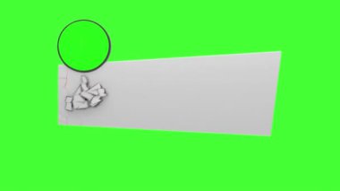 Logo1080p60Fps10 Sec süreniz için 3D Canlandırılmış Alt Üçüncü Voronoi Efekti