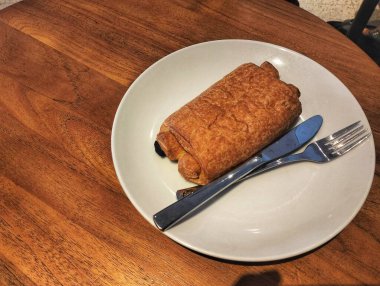 Bir pastanın mutfak fotoğrafı.