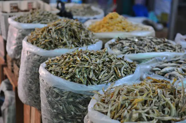 anchovies in traditional markets for sale