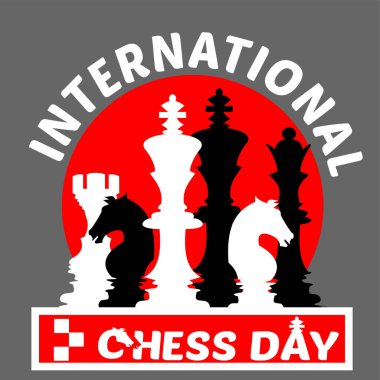 Uluslararası satranç günü kartı