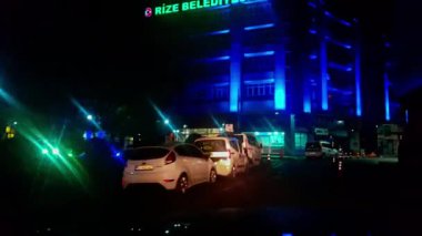 Merkez, Rize, Türkiye - Rize sokaklarında 8 Mart 2024 