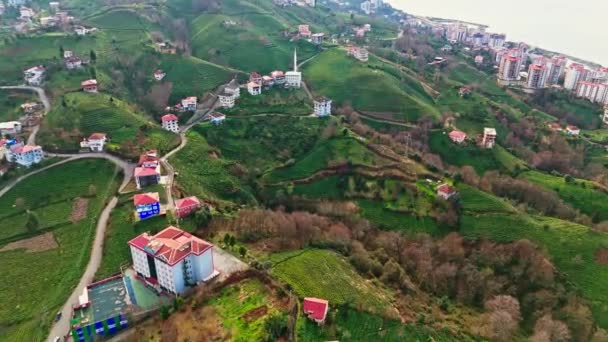 Magnificent Capturing Stunning Visuals Captured High Definition Merkez Rize Turkey — Stock Video