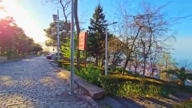 Barselona şehrinin güzel manzarası