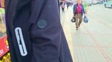 Barselona şehrinin caddesi