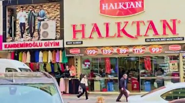 Barselona şehrinin caddesi