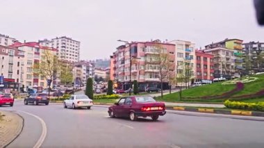 Barselona şehrinin manzarası