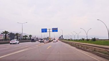 Türkiye 'nin Karadeniz Bölgesi' nden geçerken