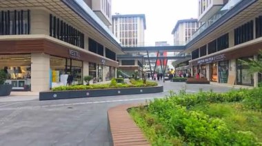 Barselona 'da bir sokak.