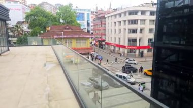 İsveç 'teki Stockholm şehri manzarası.