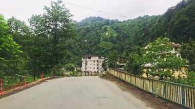 Eski şehrin manzarası.