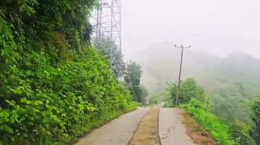 Dağların güzel manzarası