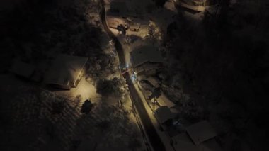 Şehre gece görünümü