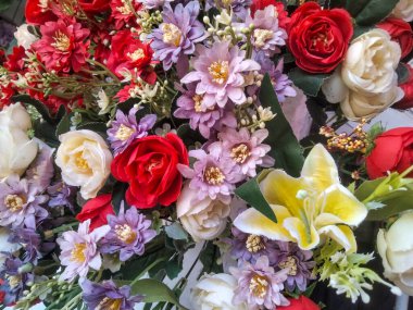 Bahçedeki güzel çiçekler