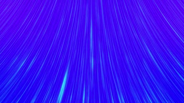 Líneas Iluminación Abstractas Fondo Azul Looping Animación Pantalla Completa Textura — Vídeos de Stock
