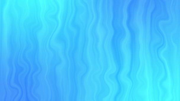 Abstrakcyjny Niebieski Ciecz Tło Animowanym Oświetleniem Woda Powierzchnia Pętla Animacja — Wideo stockowe