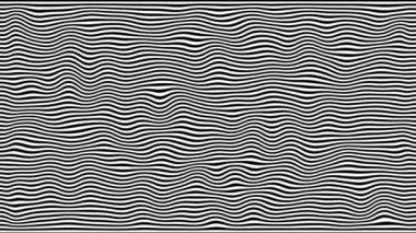 Çizgisiz döngü animasyonu tam ekran dokusu ile soyut siyah ve beyaz arkaplan canlandırması