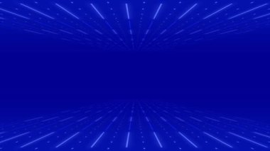  Soyut teknoloji video arkaplan animasyonu animasyon ışıkları noktalar ve çizgiler desensiz döngü animasyon motifi mavi arkaplan