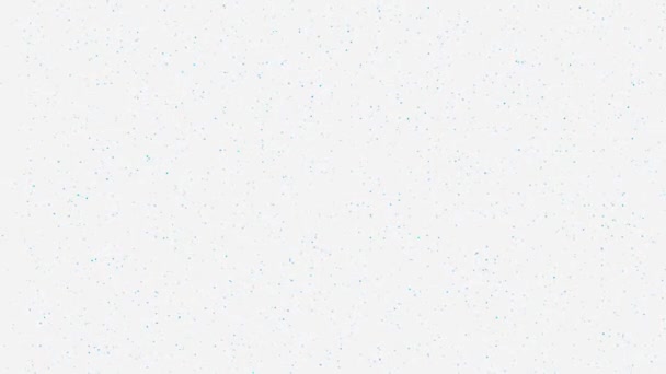 Абстрактное Видео Фоновая Анимация Анимированными Голубыми Точками Частицы Текстура Бесшовная — стоковое видео