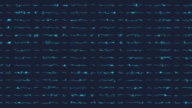 Soyut video arkaplanı dipsiz döngü animasyonu mavi çizgili çizgi desenli koyu arkaplan