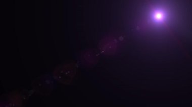 Işık efektleri animasyon siyah ekran 4 renk örtüyor