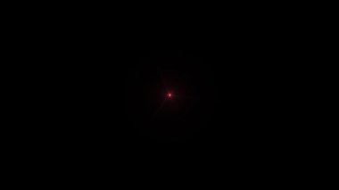 Işıklar, siyah ekran yanıp sönen animasyonları etkiler. 7 renk, kırmızı, mavi, yeşil, mor, turuncu ve sarı parlaklar.