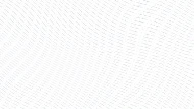 Gri çizgilerle dalgalı patern hareket arkaplanı geometrik dalgalanan kusursuz döngü animasyonsuz beyaz arkaplan