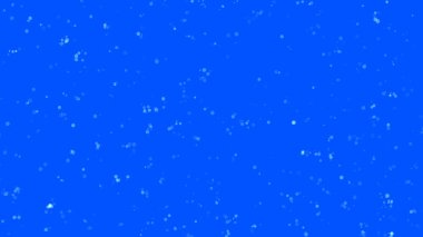 Beyaz daireli arkaplan aydınlatma parçacıkları parlak mavi dizayn arka plan ışıkları