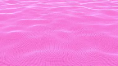 Dalgalı parçacıklarla dolu lüks pembe arkaplan