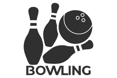 Bowling Vector Illustration, Vibrant Vector Design for Bowling Lovers, Stylish Bowling Vector Graphics, Modern Vector Art for Bowling Elements, Creative Bowling Vector Elements