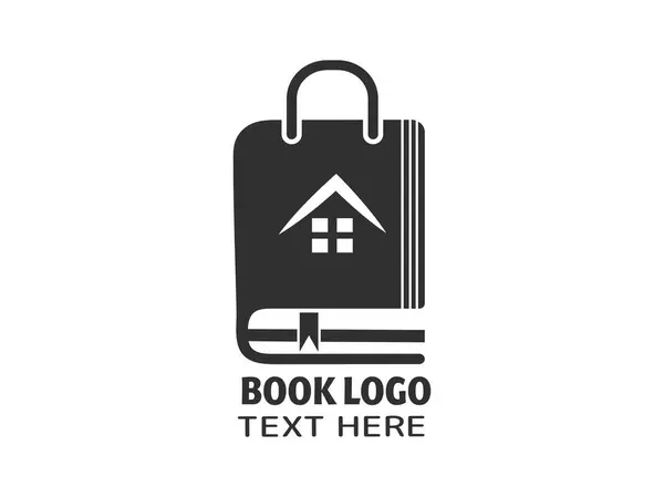 Book Logo Design Logos Book Lovers Bookish Logo Design Collection — Image vectorielle