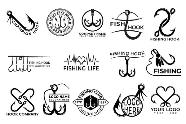 Balık Logosu Tasarım Paketi, Balık Kancası Tasarım Paketi, Balıkçılık Markası Logosu, Kanca Vektör Tasarımı, Balıkçılık Aşıkları için Logo, Balıkçılık Sanatı Tasarımı, Balık Kancası Tasarımı, Logo Tasarımı, Balıkçılık Teması