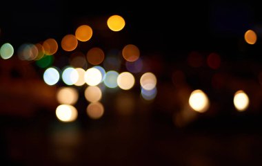 Bokeh 'in bulanık arkaplanı