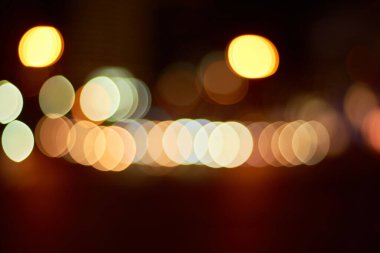 Bokeh ışıkları ile soyut arkaplan