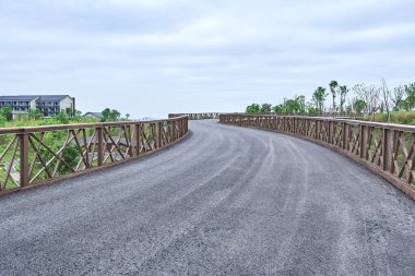 Punk tarzı asfalt yol yolu