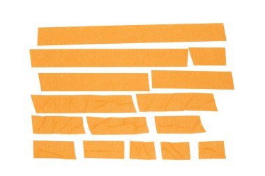 Beyaz arkaplanda mor kağıt bant materyali