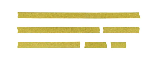 Золотистый Отражающий Материал Ленты — стоковое фото