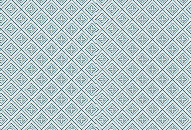 Geometrik şekilli kusursuz desen çizimi