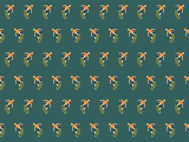 Kaykay hareketli figür kusursuz doku vektör çizimi