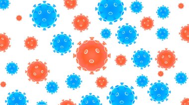 Coronavirus concept vector illustration clipart