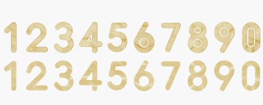 Bükülmüş ağ dokuları olan vektör numaraları