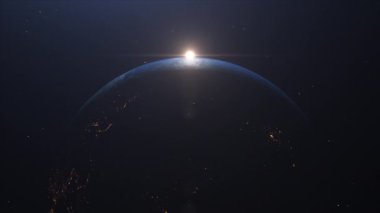 Sinema Gezegeni Basit Gün Doğumu 4k ProRes 422 HQ