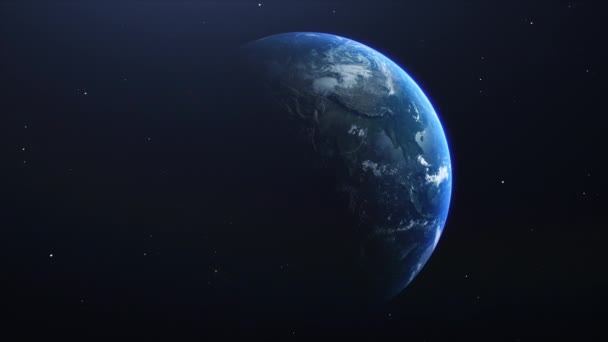 Kinematografická Planeta Země Objev Čína Asie Přiblížit Prores 422 — Stock video
