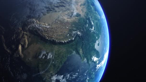 Planeta Cinemático Tierra China Primer Plano Prores 422 — Vídeos de Stock