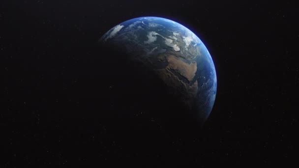 Cinematic Earth Långsam Omloppsbana Zoom Saudiarabien Ksa Gulf Prores 422 — Stockvideo
