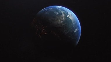 Sinematik Dünya Yavaş Yörünge Yakınlaştır: Çin PRC Asia 4K ProRes 422 Merkez