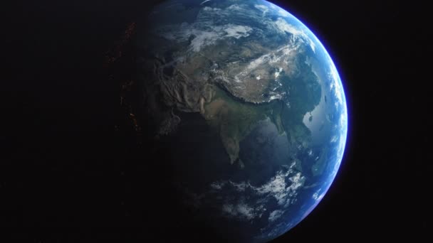India Nueva Delhi Cinematic Planet Earth Slow Simple Zoom Bharat — Vídeo de stock