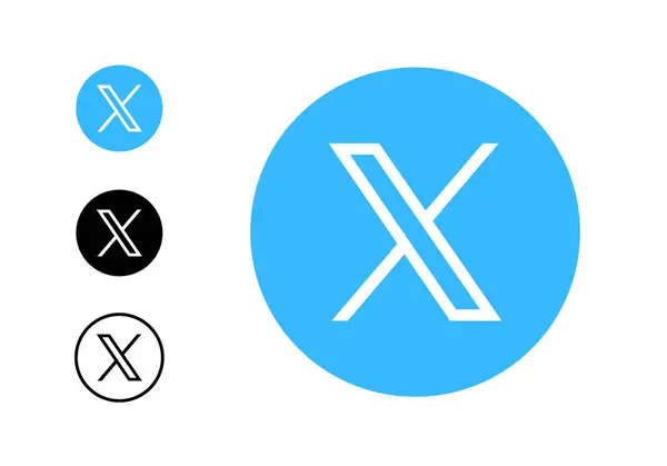 Gerçekçi Twitter logo vektör illüstrasyonu, Twitter simgesi indir